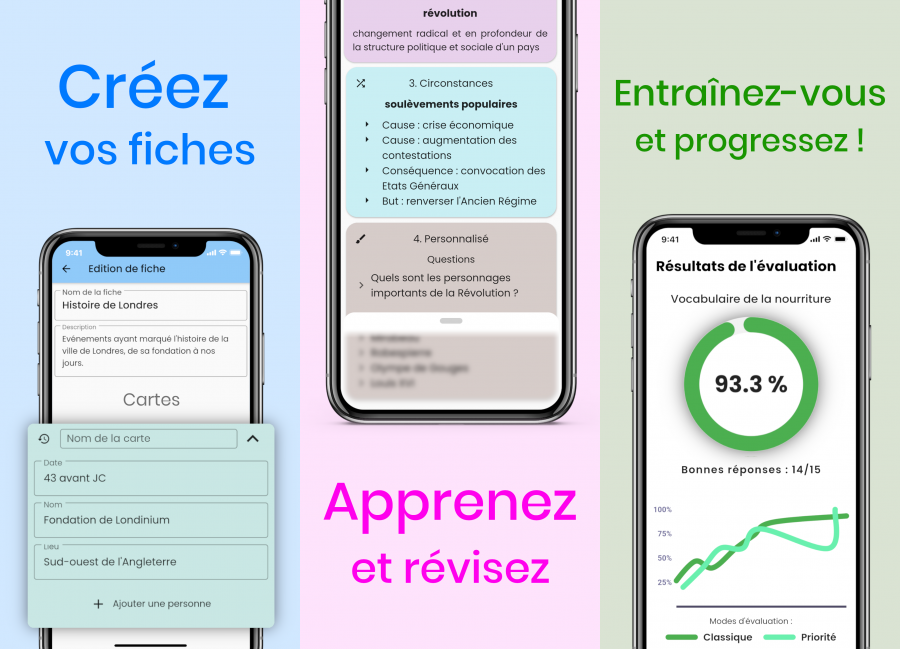 Préparer une fiche de révision – VIE DE CLASSE